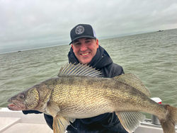 Walleye Hooked on Lake St. Clair today!